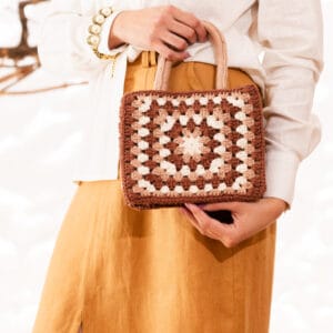 Bolsa Agatha - Crochê artesanal